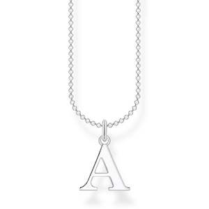 CHARMING COLLECTION LETTER 'A' NECKLACE 38-45CM