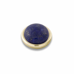 Jewellery: COMPLIMENTS SENCE SHINY GOLD BLUE TOPPER