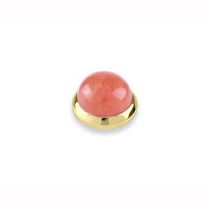 Jewellery: COMPLIMENTS BUD SHINY GOLD CORAL TOPPER