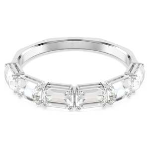 Millenia Bangle Octagon - White, Rhodium