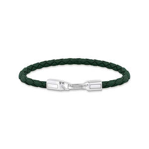 Rebel Green Leather Bracelet