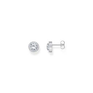 Jewellery: ESSENTIAL HALO EAR STUDS