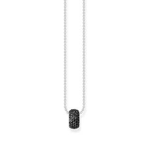 ESSENTIALS PAVE RING  PENDANT NECKLACE