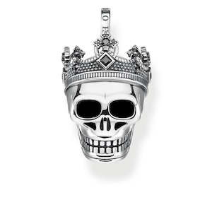 Royal Crown Skull Pendant