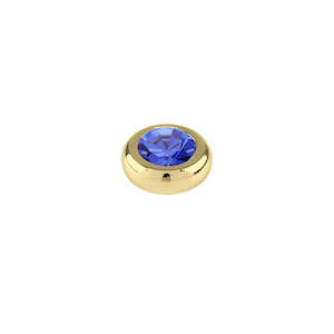 Jewellery: JOY SHINY GOLD SAPPHIRE TOPPER