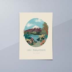 Lake Mangamahoe  |  PRINT