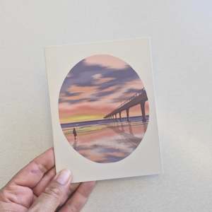 New Brighton • Landscape greeting card