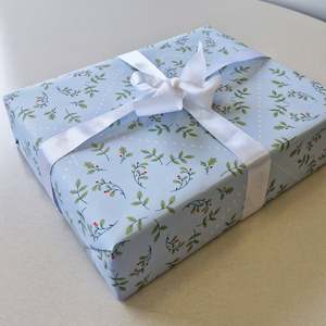 Holiday Blue • Gift wrap