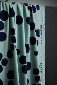 Haberdashery: mindtheMAKER About a Dot – Sage Green – Studio of Sewing