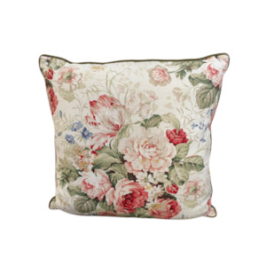 My English Rose Piped Cushion