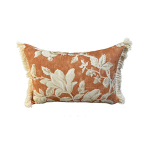 Sanderson Fabrics Magnolia & Pomegranate Print Cushion