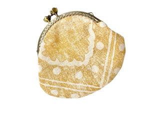 Homewares: Zero Waste Handcrafted Coin Purse – Gold