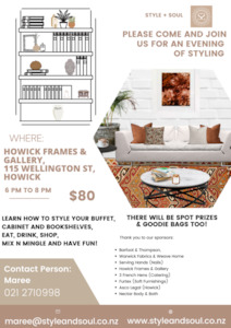 Homewares: Styling Event