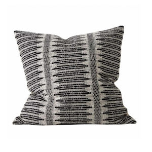 Homewares: Weave Home Tatami Onyx Cushion