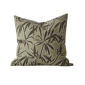 Homewares: Weave Home Guadeloupe Olive Cushion