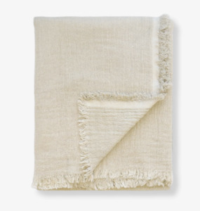 Papyrus Throw – Ecru