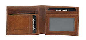 Pierre Cardin Mens Italian Leather Wallet in Cognac (PC8873)