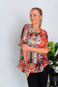 Womenswear: Willow Tree | Block Print Top