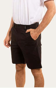 Ringers Western | WOODBURNE MENS WORKWEAR SHORT - BLACK