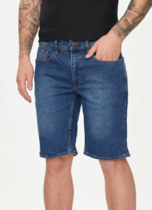 BLEND | He Denim Shorts - Middle Denim Blue