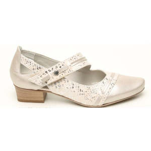 Fluchos -  Silver Combo Heel