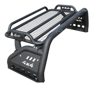 Ford Ranger/Raptor (2012-2024) V2 Sports Bar with Roof Basket - stylecanopies.co.nz