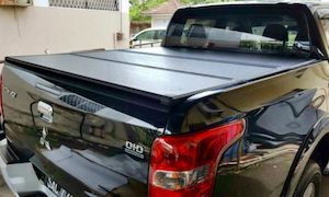 Mitsubishi Triton (2015-2023) Tri-Fold Tonneau Cover - stylecanopies.co.nz