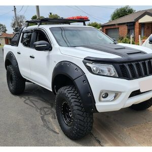 Nissan Navara NP300 (2015-2020) Large Bolt Style Flares - stylecanopies.co.nz