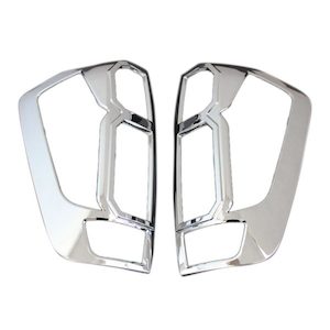 Nissan Navara NP300 (2015-2020) Chrome Tail Light Covers - stylecanopies.co.nz