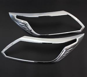 Holden Colorado (2017-Current) Chrome Head Light Covers - stylecanopies.co.nz