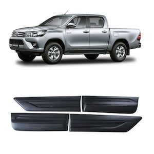 Wholesale trade: Toyota Hilux (2015-Current) Body Cladding - stylecanopies.co.nz