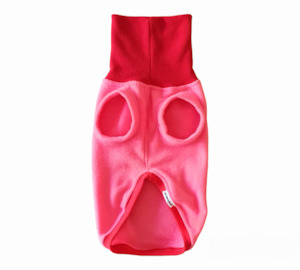 STYLECOM.NZ • Pink + Red Dog | Cat Sleeveless Top - Size S