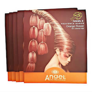 Angel En Provence: Angel En Provence - Orange Flower Coloured Hair Shampoo + Conditioner Sachet Bundle x5