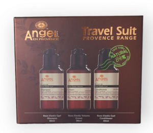 Angel En Provence • Mini Rose Curl Shampoo | Conditioner | Curl Cream Travel Trio Set