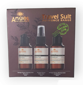 Angel En Provence • Mini Orange Flower Colour Shampoo | Conditioner | Shine Mi…