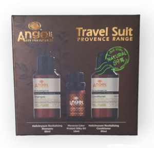 Angel En Provence • Mini Helichrysum Shampoo | Conditioner | Oil Travel Trio Set