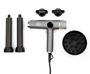 Cloud Nine Hair Appliances: H2D XTREME | 4 in 1 Hairdryer + Styler • Space Grey