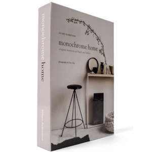 Gifts: Luxury Decorative Book Box - MONOCHROME HOME