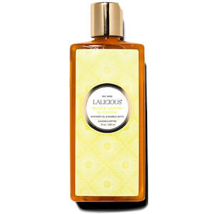 LALICIOUS ~ Cleansing Shower Oil 295ml ~  SUGAR LEMON BLOSSOM