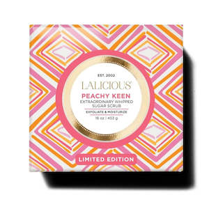 LALICIOUS - Whipped Sugar Body Scrub - PEACHY KEEN 453g