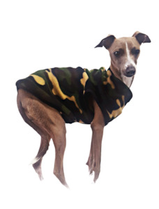 STYLECOM.NZ ~ Designer Dog /Cat Top Sleeveless  Camouflage ~ Size Small