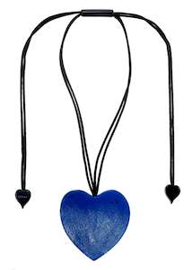 4300202BLUSQ00 pendant VENUS 1bead adjust, blue