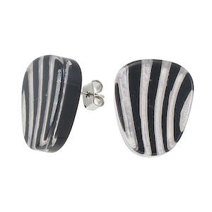 2320504BLASQ00  MIRAGE black/silver stud