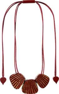 Mirage Zsiska Fashion Jewellery: 2320101REDBQ03 MIRAGE red/bronze adj