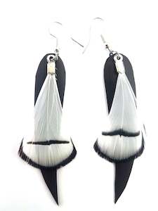 New Zealand Made: TUSK7LAWS Feather Earring