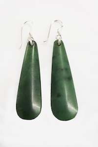 N200QM6N Pounamu Earrings