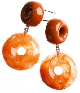 Whimsical Fashion Fashion Jewellery Zsiska Colourful Jewelery: 7380501ORANQ00 WHIMSICAL orange