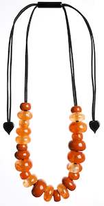 Whimsical Fashion Fashion Jewellery Zsiska Colourful Jewelery: 7380104ORANQ23 WHIMSICAL orange adj