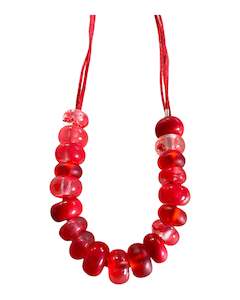 Whimsical Fashion Fashion Jewellery Zsiska Colourful Jewelery: 7380101REDDQ21 WHIMSICAL REDD adj