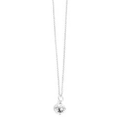 Astro Ball Pendant Necklace - Silver